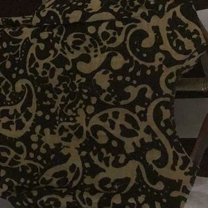 Very mod Black and Tan dress